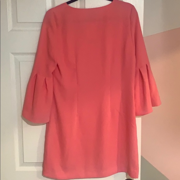 Pink Bell Sleeve Dress - Picture 4 of 4